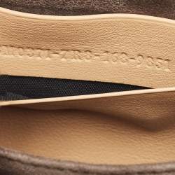 Pre Owned حقيبة فندي دبل باغيت ميكرو فلاورلاند جلد بألوان متعددة بحزام جلد ثعبان