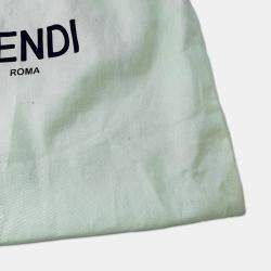 Pre Owned Fendi By The Way Yellow/Brown Leather Size Mini