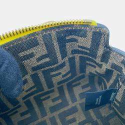 Pre Owned Fendi By The Way Yellow/Brown Leather Size Mini