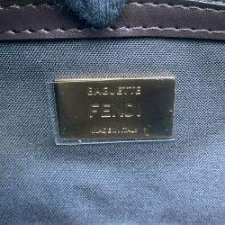 Pre Owned Fendi Zucca Multi-Pocket Baguette Brown/Black Jacquard