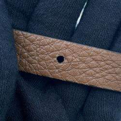 Pre Owned Fendi Peekaboo Selleria I See You Brown Leather Size Petit