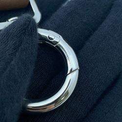 Pre Owned Fendi Peekaboo Selleria I See You Brown Leather Size Petit