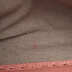 مملوكة مسبقًا Fendi Whipstitch Peekaboo Regular Old Rose Leather Top Handle Bag