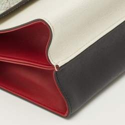 Pre Owned حقيبة يد علوية فنري ديمي جير ميني من جلد الثعبان والجلد متعدد الألوان