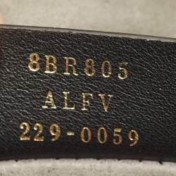 Pre Owned Fendi O'Lock Grey FF Fabric Top Handle Bag