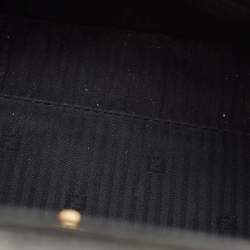 مملوكة مسبقًا Fendi 2Jours Petite Black Leather Tote