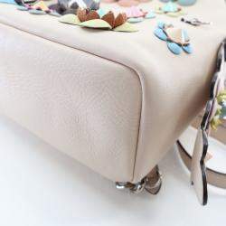 مملوكة مسبقًا Fendi Leather Flowerland Backpack