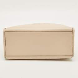 مملوكة مسبقًا حقيبة تسوق فندي صن شاين جلد وردي فاتح متوسط