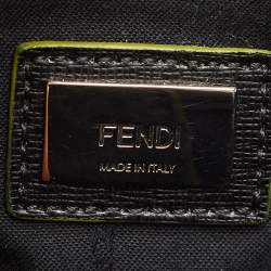 Pre Owned حقيبة يد توتس فندي بيتيت ساك 2جور جلد أزرق باستيل