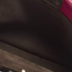 Pre Owned حقيبة فندي كروس بودي مايكرو بيكابو جلد فوشتشا