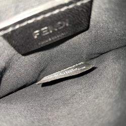 مملوكة مسبقًا Fendi Black PVC card wallet