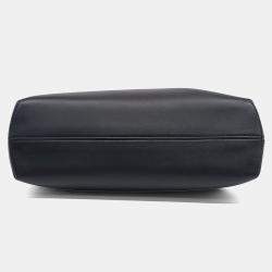 مملوكة مسبقًا Fendi Black Leather First Bag Medium
