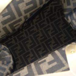 مملوكة مسبقًا Fendi Black Leather First Bag Medium