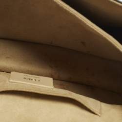 Pre Owned حقيبة فندي كان أي جلد يد علوية متوسطة أسود/بني FF