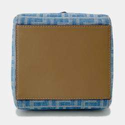 مملوكة مسبقًا حقيبة فندي أوريغامي كتف جينز أزرق