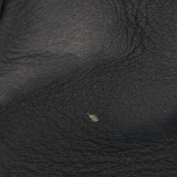 Pre Owned Fendi Rainbow Studded Black Leather Crossbody Bag