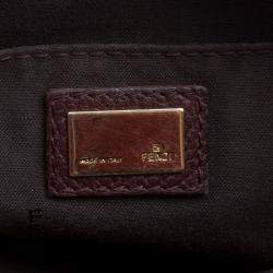 Fendi Multicolor Zucca Canvas Boston Bag