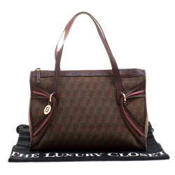 Fendi Multicolor Zucca Canvas Boston Bag