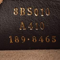 Pre Owned حقيبة دلو فندي ميني مون تسور جلد زوكا أحمر