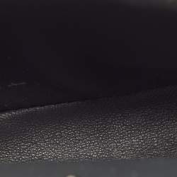 Pre Owned Fendi Peekaboo Micro Multicolor Python Top Handle Bag