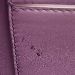 مملوكة مسبقًا حقيبة يد فندي بيكابوو صغيرة جلد سيليريا بني بخياطة ISeeU