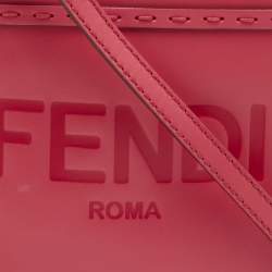 مملوكة مسبقًا Fendi Sunshine Mini Pink Leather Tote