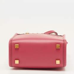 مملوكة مسبقًا Fendi Sunshine Mini Pink Leather Tote