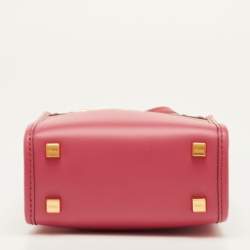 مملوكة مسبقًا Fendi Sunshine Mini Pink Leather Tote