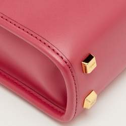 مملوكة مسبقًا Fendi Sunshine Mini Pink Leather Tote