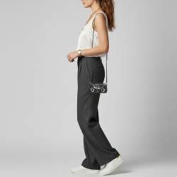 Pre Owned حقيبة كروس بودي صغيرة جلد وفرو فندي بوجي باجيت