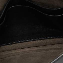 Pre Owned حقيبة كروس بودي �صغيرة جلد وفرو فندي بوجي باجيت