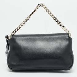 Pre Owned حقيبة كروس بودي صغيرة جلد وفرو فندي بوجي باجيت