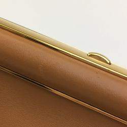 Pre Owned Fendi Medium Brown Calfskin First Clutch