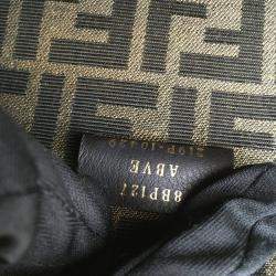 Pre Owned Fendi Medium Brown Calfskin First Clutch