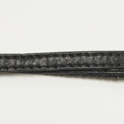 Pre Owned حقيبة دلو فندي ميني مون تريزور جلد أسود مرصعة بشعار FF