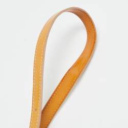 Pre Owned Fendi 2Jours Small Mustard Patent Leather Tote