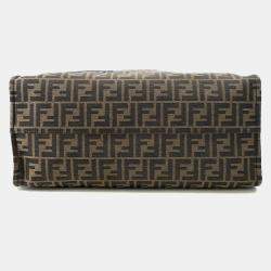 مملوكة مسبقًا Fendi Fragment Zucca Tote Bag With Pokemon Collaboration Dragonite