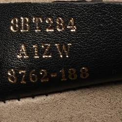 مملوكة مسبقًا حقيبة يد فندي كان آي جلد بنقشة زوكا بني داكن/أسود