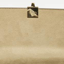 مملوكة مسبقًا حقيبة فندي كان أي جلد يد علوية متوسطة أسود/بني FF