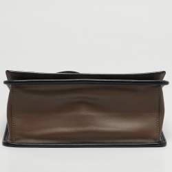 مملوكة مسبقًا حقيبة فندي كان  I F جلد أزرق بيد علوية