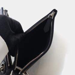 Pre Owned Fendi Triplette Pearl Pouch