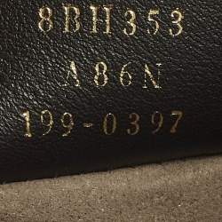 Pre Owned Fendi Runaway Small Zucca Coated Canvas and Leather Tote 