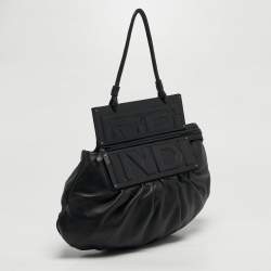 مملوكة مسبقًا Fendi To You Black Leather Convertible Clutch Bag