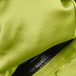 مملوكة مسبقًا حقيبة فنندي باغيت خرز قماش أسود