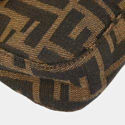 مملوكة مسبقًا Fendi Brown Zucca Baguette Handbag