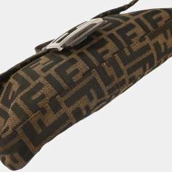 مملوكة مسبقًا Fendi Brown Zucca Baguette Handbag