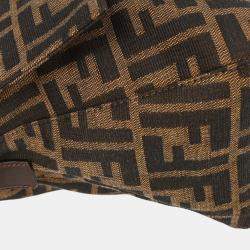 Pre Owned حقيبة فاندي زوكا مامّا باغيت قماش بنية