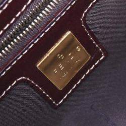 مملوكة مسبقًا Fendi Brown Zucchino Baguette Handbag