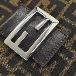 مملوكة مسبقًا حقيبة فندي "زوكا" بني