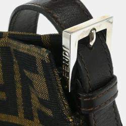 مملوكة مسبقًا حقيبة فندي "زوكا" بني